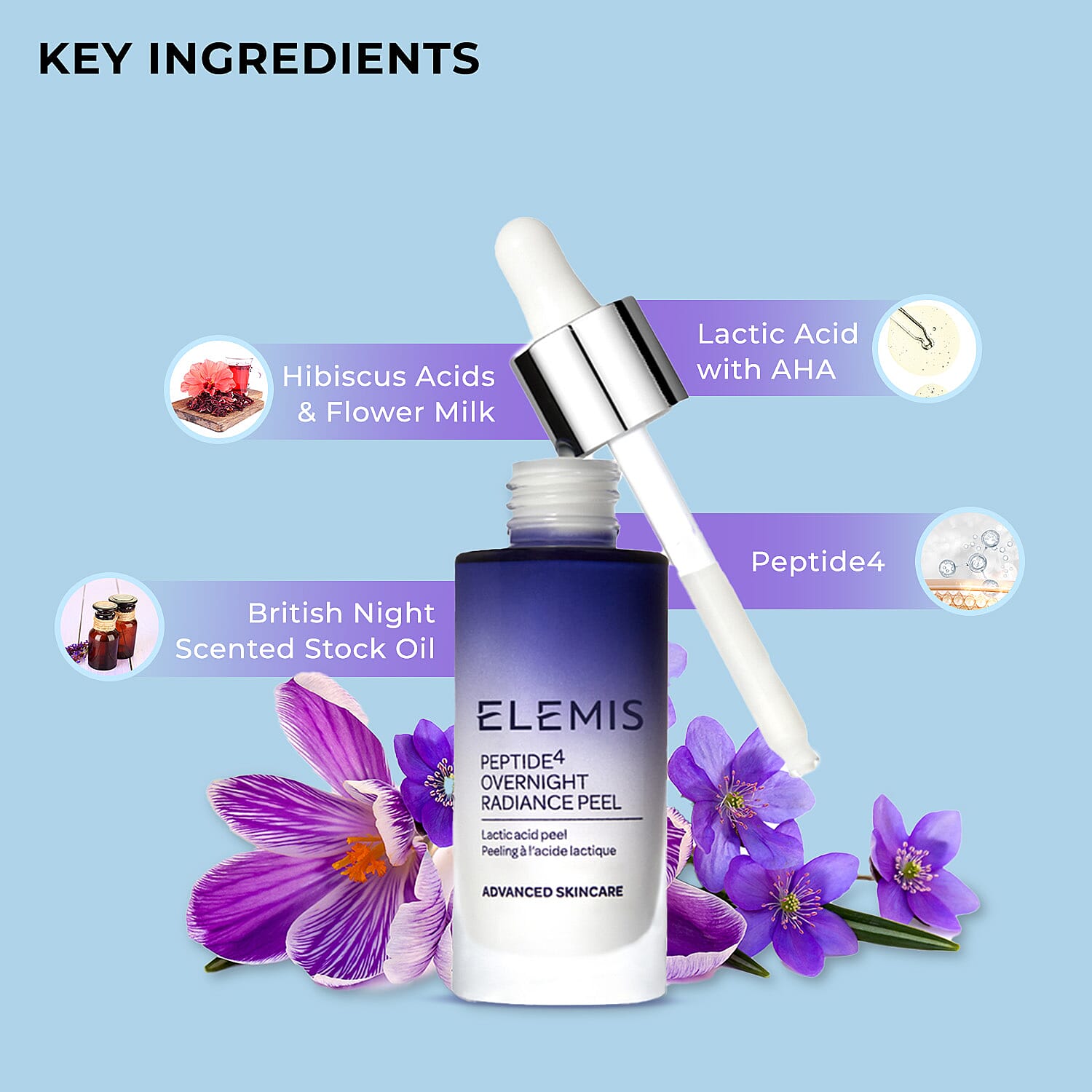 ELEMIS Peptide Overnight Radiance Peel - 30ml 8043182 3