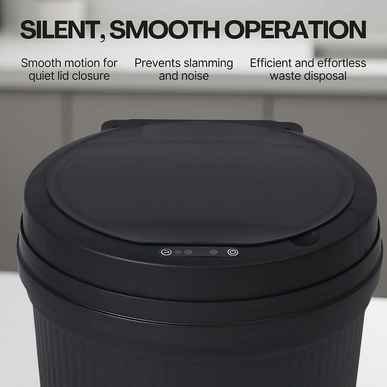 8L Automatic Touchless Motion Sensor Dustbin | Quick Open, Soft Close Lid Garbage Bin for Kitchen &amp; Bathroom V32345326 3