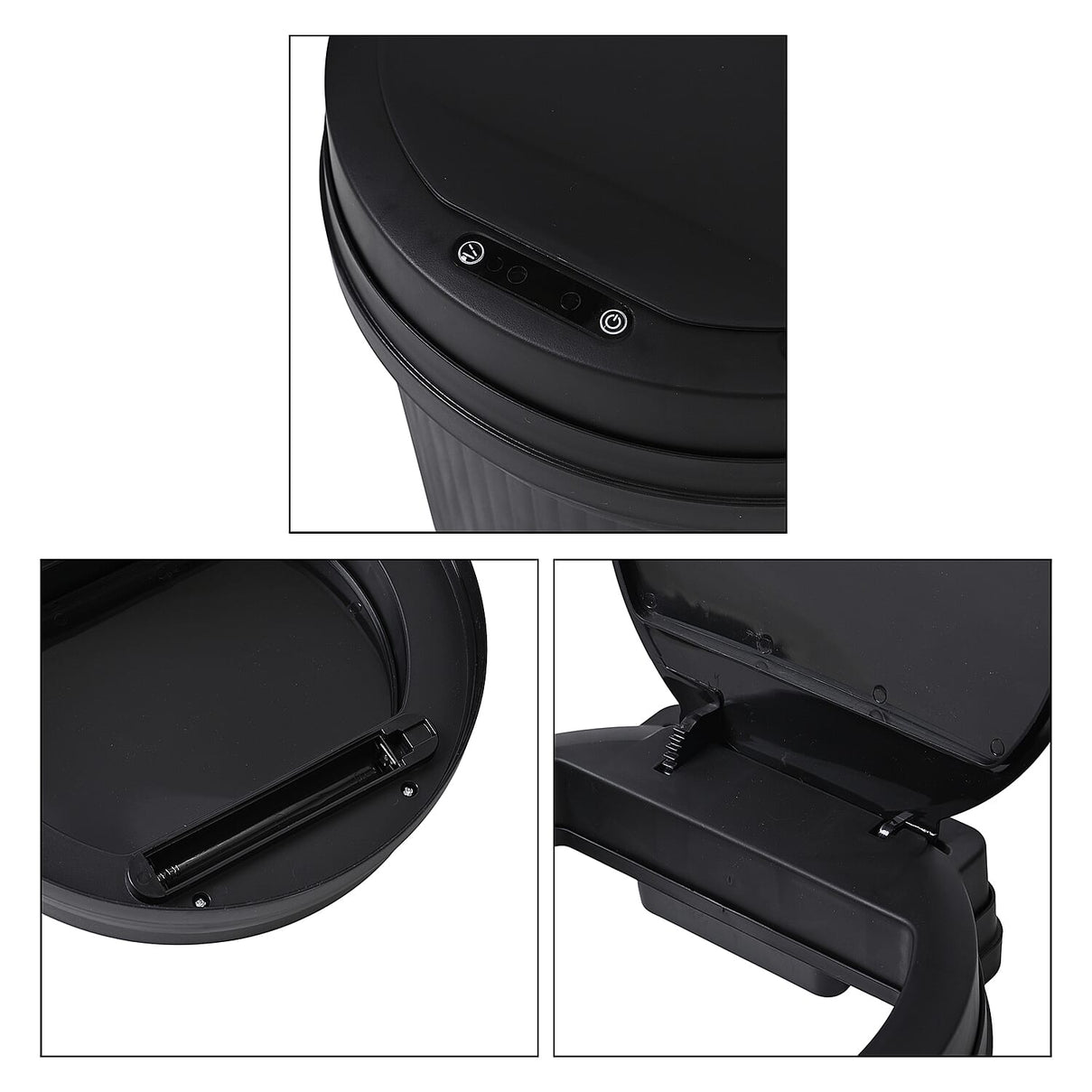 8L Automatic Touchless Motion Sensor Dustbin | Quick Open, Soft Close Lid Garbage Bin for Kitchen &amp; Bathroom V32345326 8