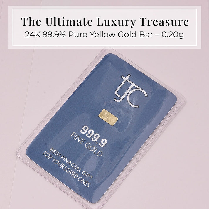 The Ultimate Luxury Treasure - 24K 99.9% Pure Yellow Gold Bar (200mg) 8057505 2