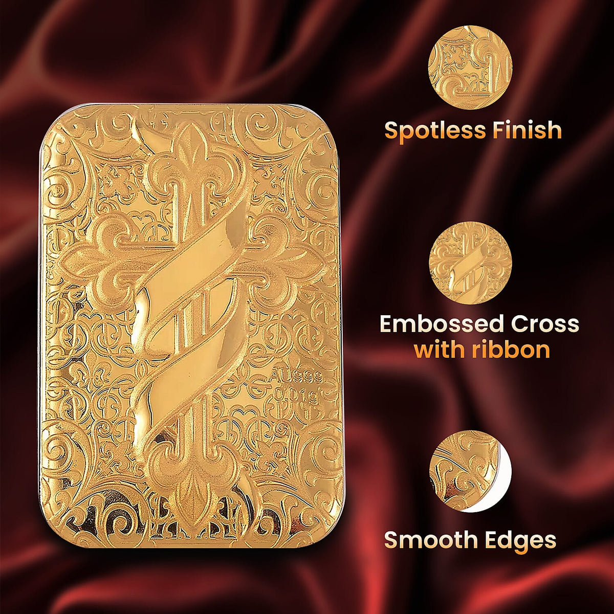 Biggest Gold Deal -  24K Yellow Gold Cross  Collectable 8086154 5