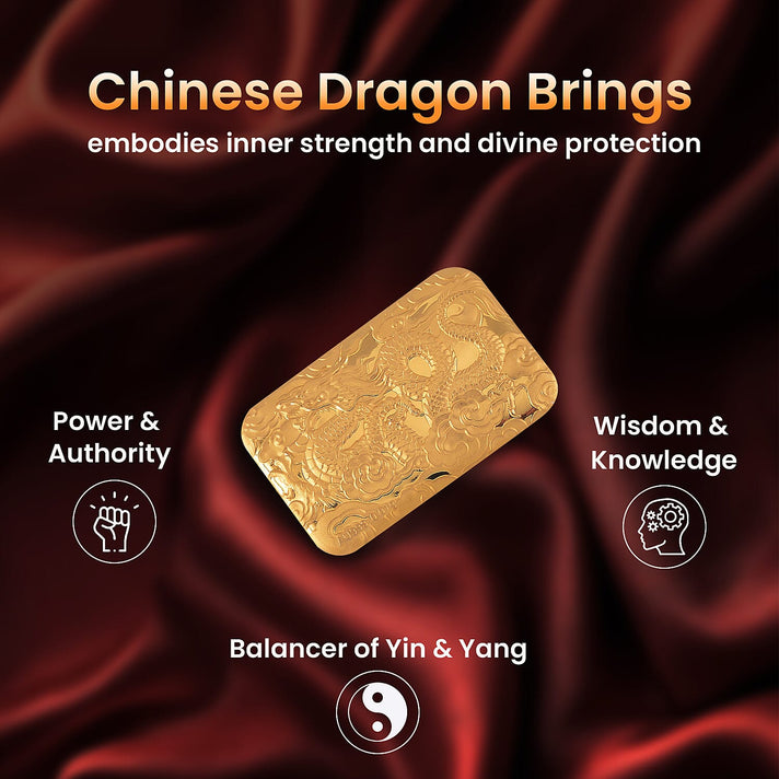 Biggest Gold Deal - 24K Yellow Gold Full Embossed Dragon  Collectable 8086160 2