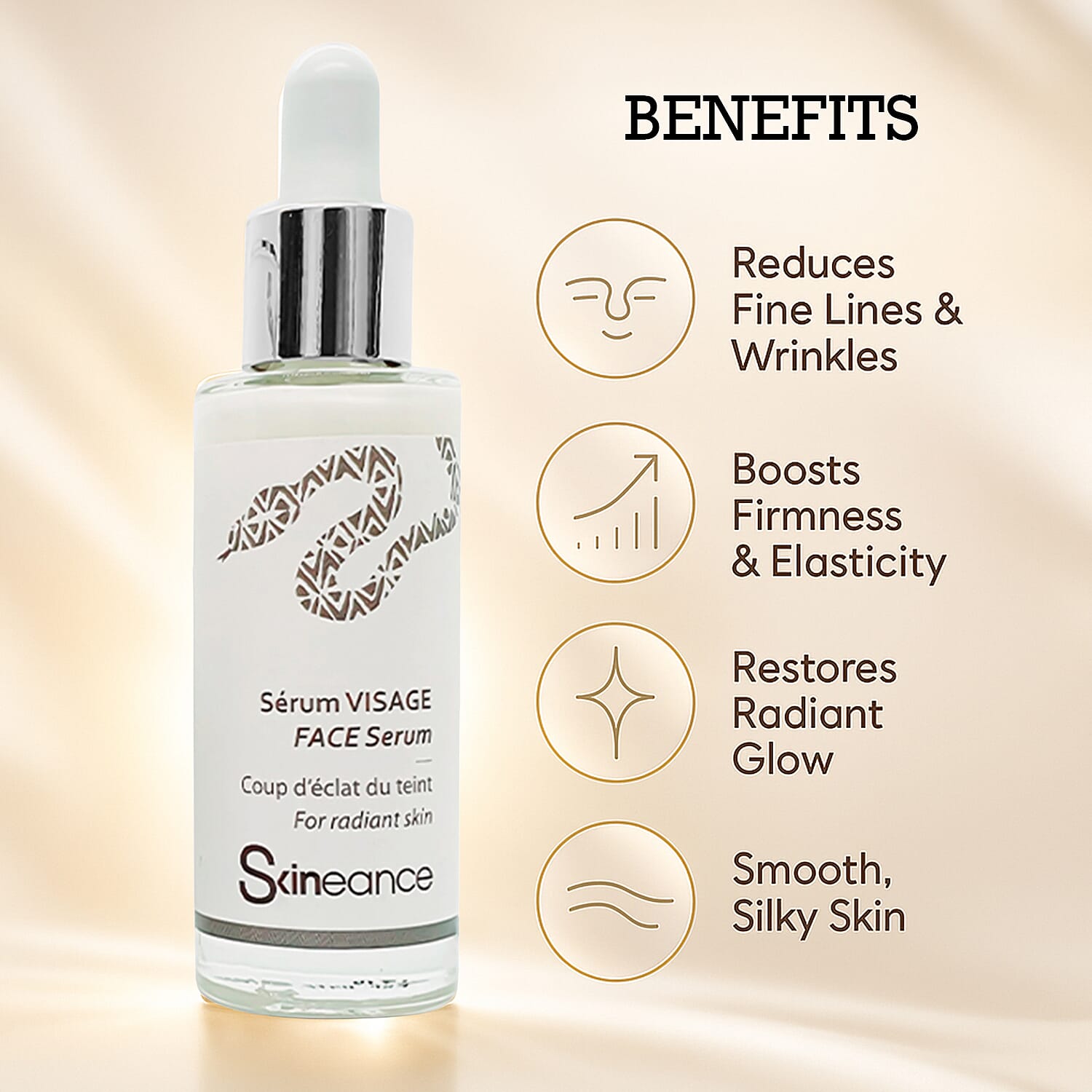 SKINEANCE Snake Venom Radiance Face Serum 30ml 8149178 2