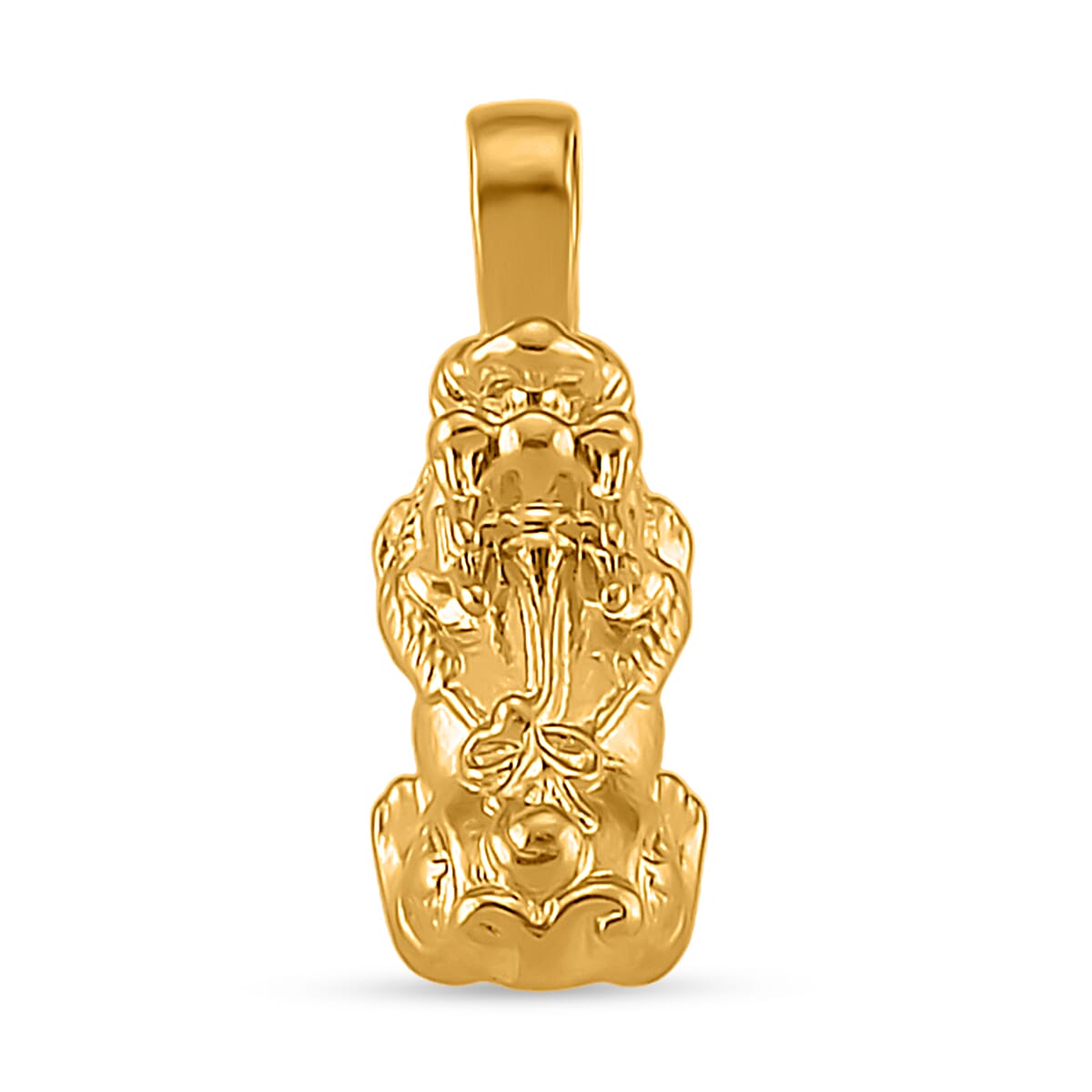 24K Yellow Gold Pixiu Pendant 8198652 0