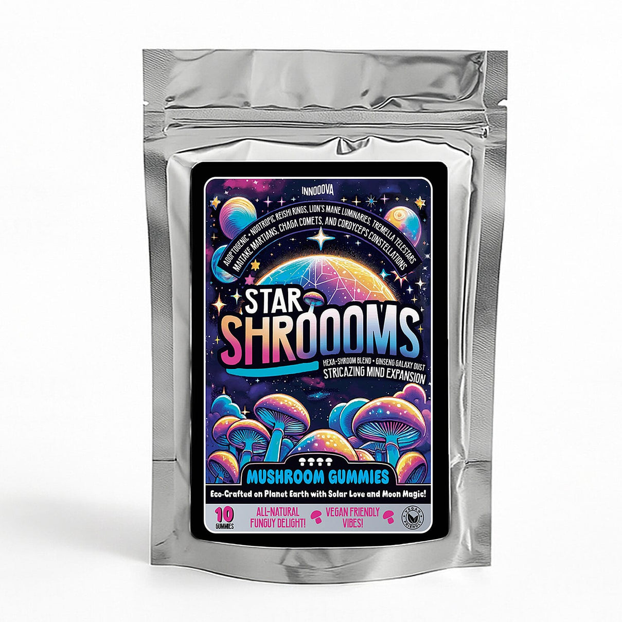 Innooova Starshroooms 10 Gummies Pack 8203919 0