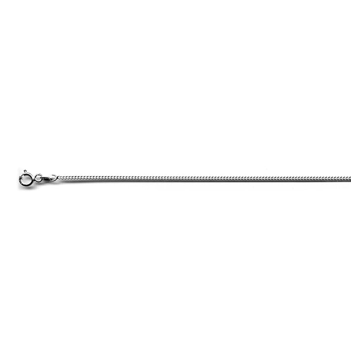 Designer Inspired Thai Sterling Silver Chain (Size - 22) with Spring Ring Clasp 8207325 1