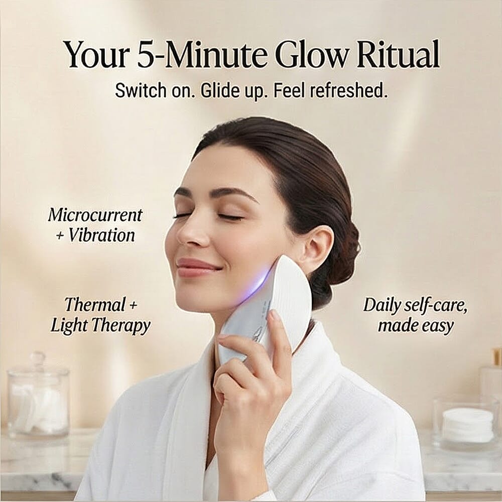 BEAUTECH Facial Lifting Device with Microcurrent, Vibration and Light Therapy 8207784 3
