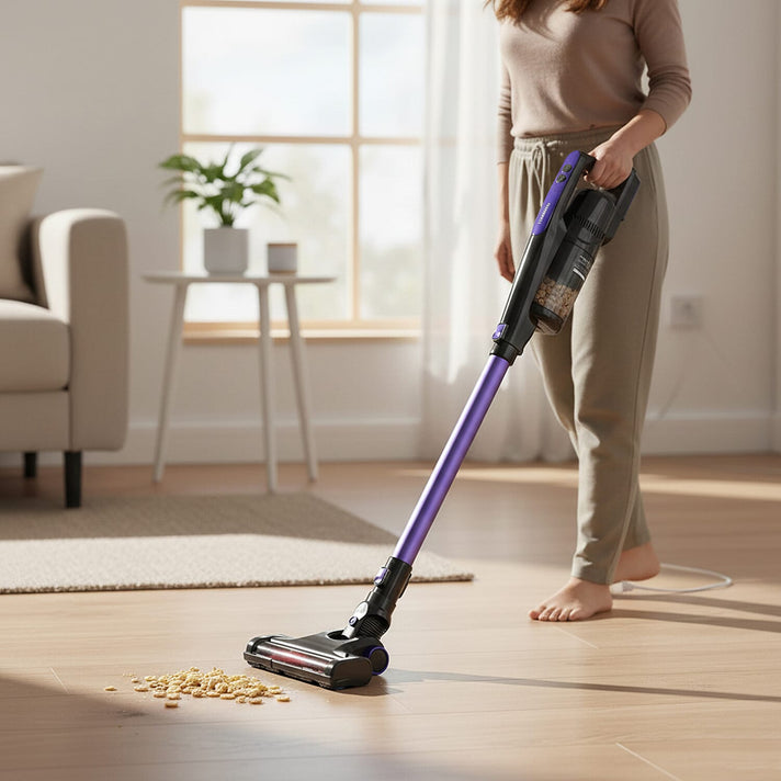 LIVMORE 2-in-1 Cordless Multifunctional Vacuum Cleaner with 2 Head Attachments 8224568 1