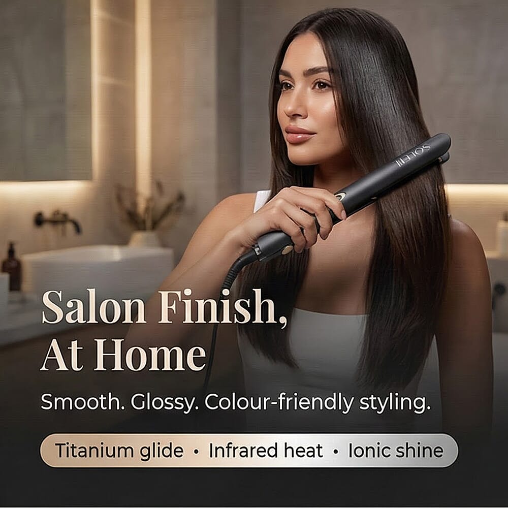SOLEIL Infrared Plus- Flat Iron - Black 8240463 3