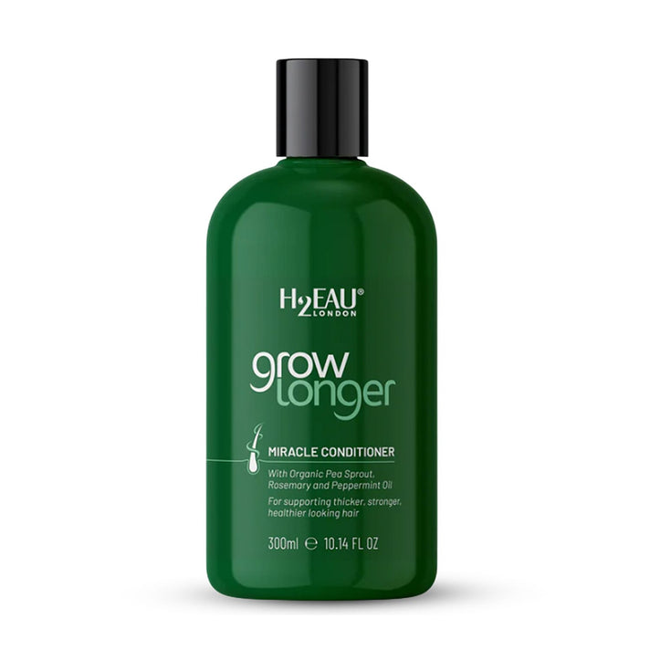 H2EAU London Grow Longer Miracle Conditioner for Hair - 300ml 8253437 1