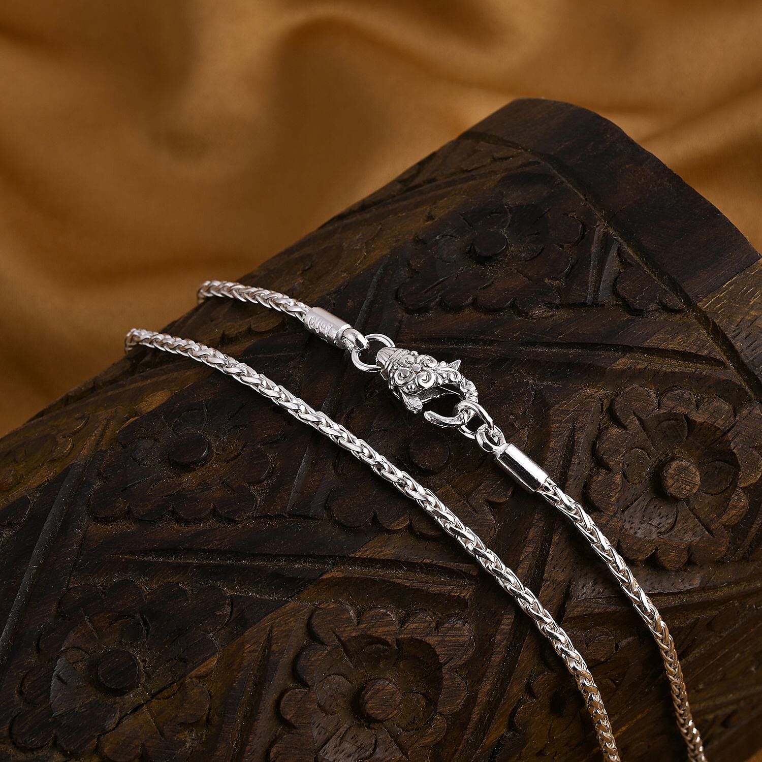 Royal Bali Collection Sterling Silver Padian Necklace (Size 20) 8261404 1