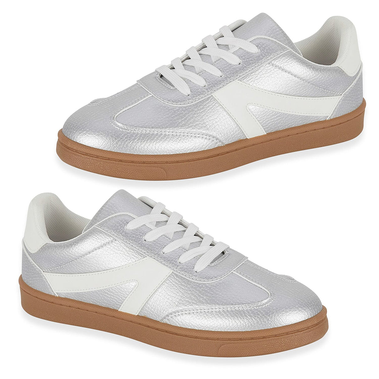 Urban Jacks Matise Lightweight Women's Trainer (Size - 4) - Silver V32355223 0