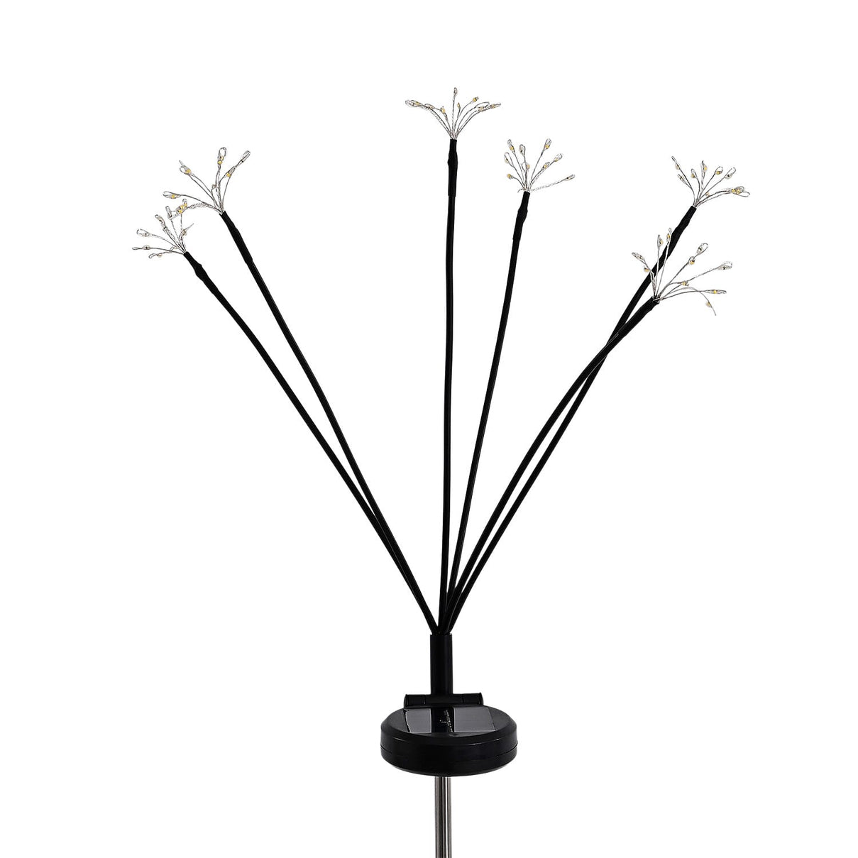 Set of 4 - LIVMORE Outdoor Solar Flower Lights 8270003 5