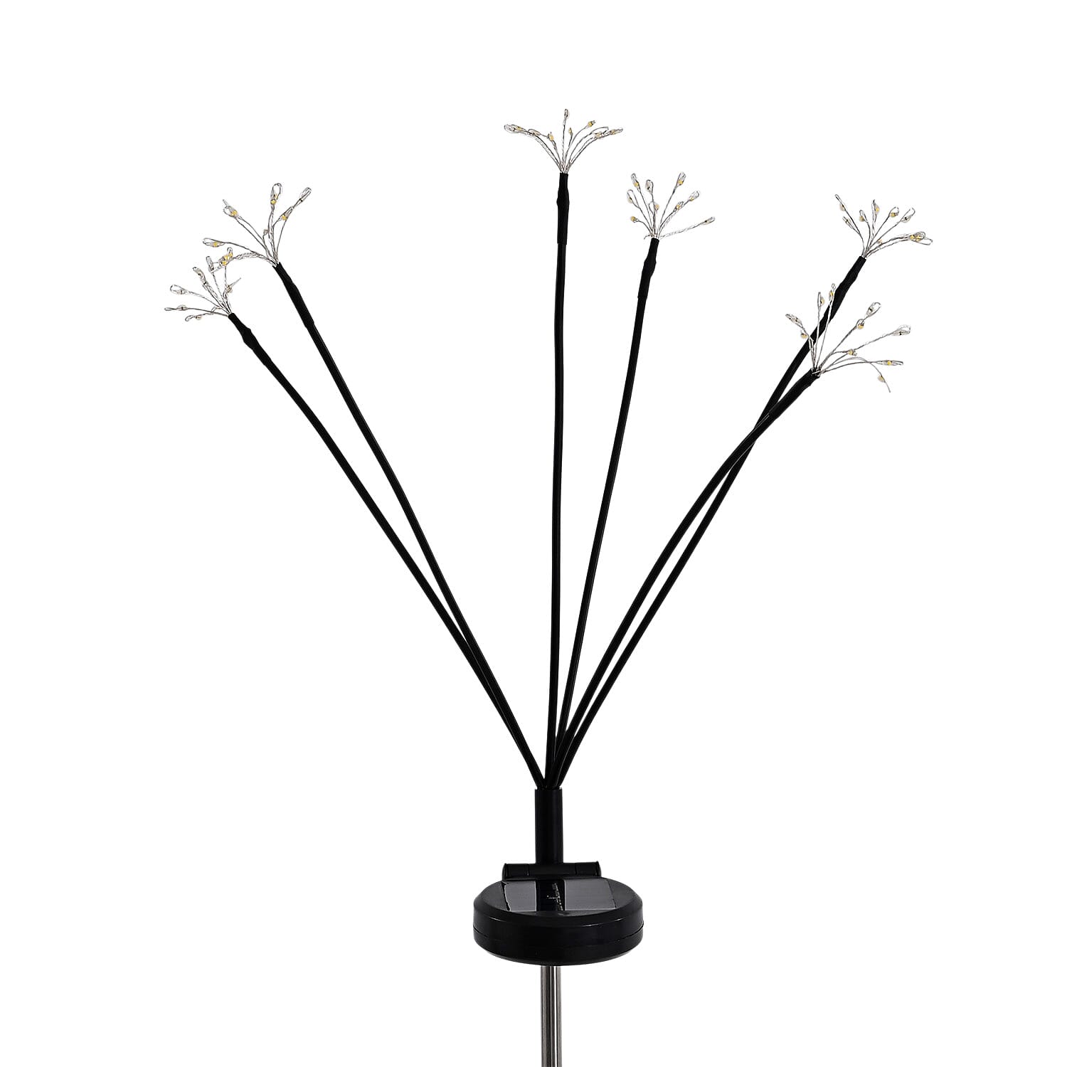 Set of 4 - LIVMORE Outdoor Solar Flower Lights 8270003 5