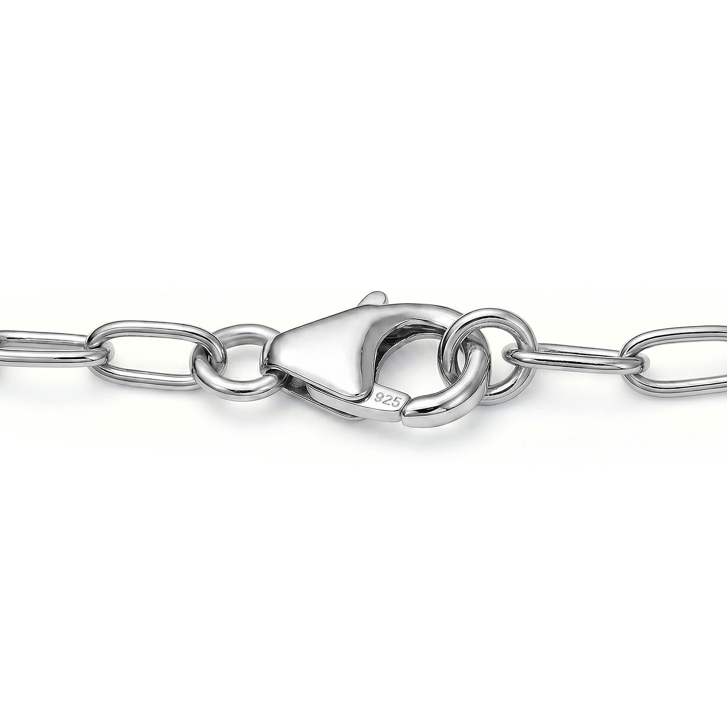 LUXURIANT 1 Ct. Lab Grown Diamond Y-shaped Necklace (Size 20) in Rhodium Overlay Sterling Silver (SI-GH) 8274755 4