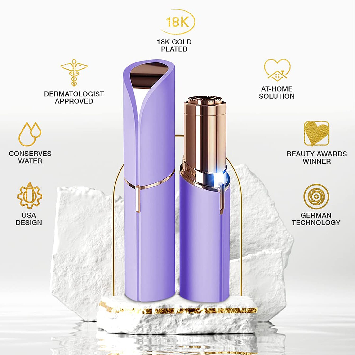 Finishing Touch Flawless Face Hair Remover 8276104 2