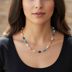 Set of 5 Shell Pearl Necklace