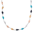 Set of 5 Shell Pearl Necklace
