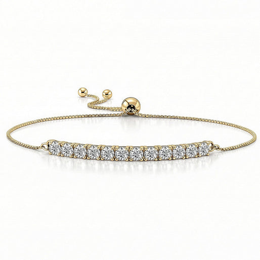 D'Joy Moissanite Chain Bracelet