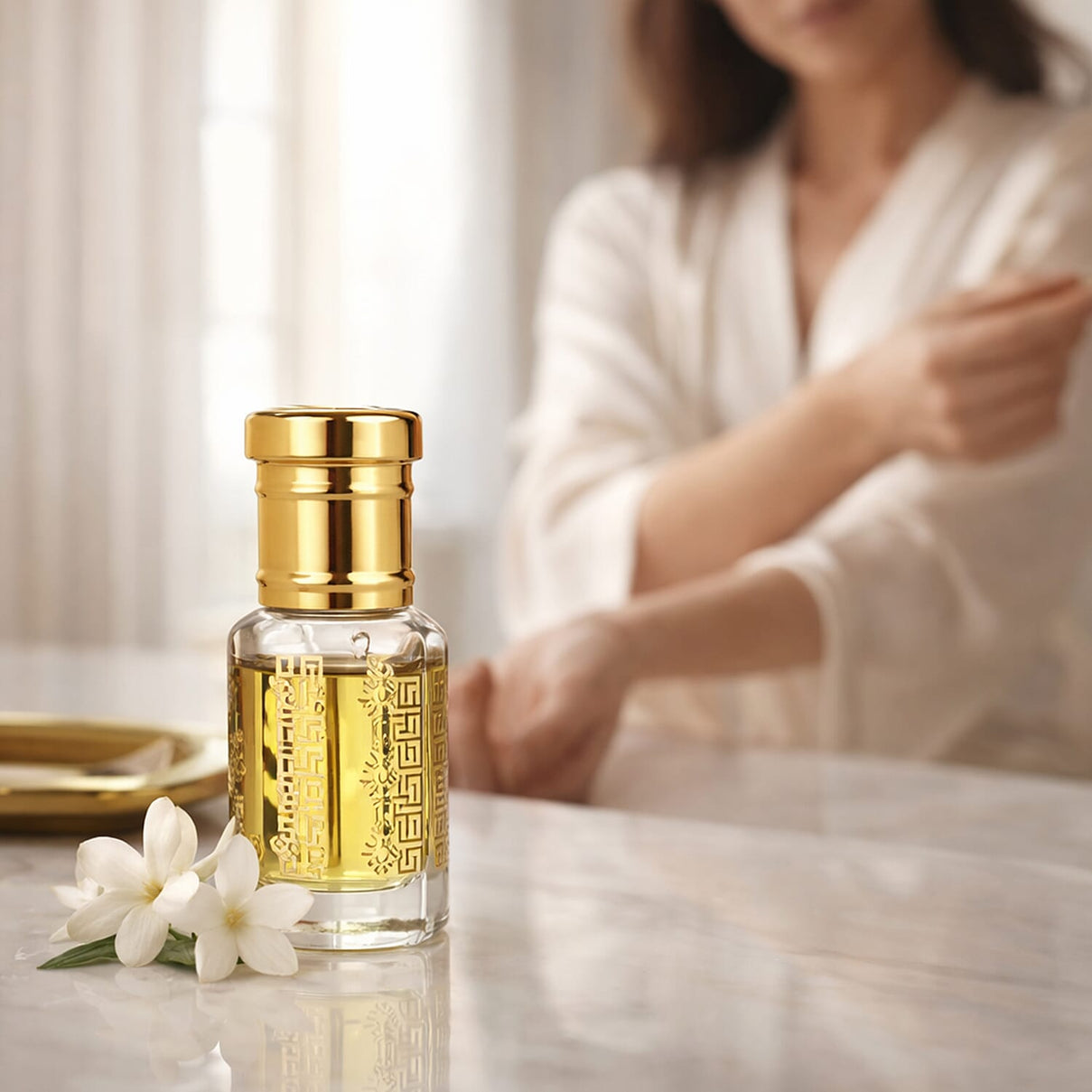 Jaipur Fragrances - 100% Natural Concentrated Perfume - 5ml (Yasmine) 8301335 5