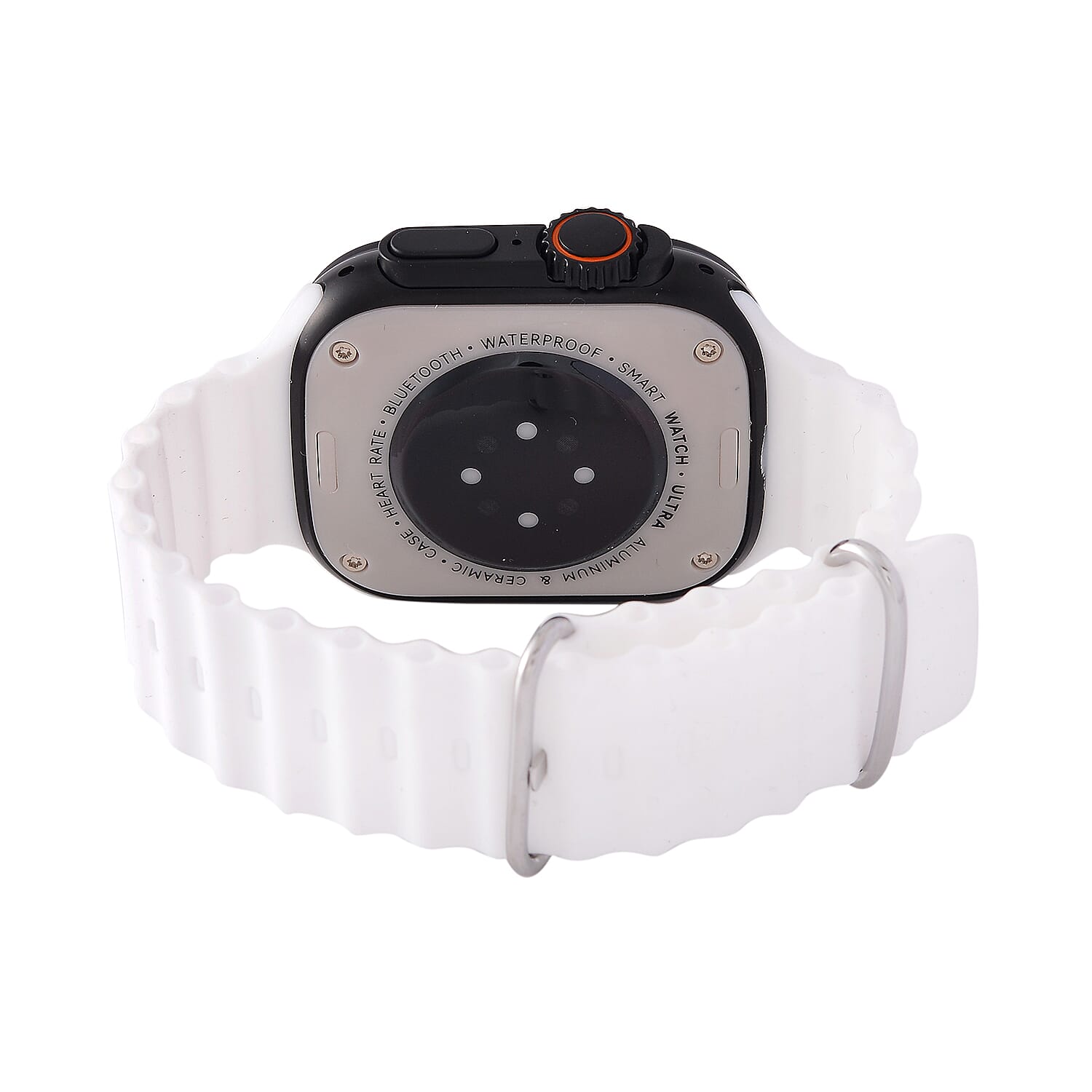 Closeout Deal - i20 Ultra 2 Max 10-in-1 Smartwatch Set with Earphones &amp; 7 Strap, Compatible with Apple iOS and Android - Black V32512595 4