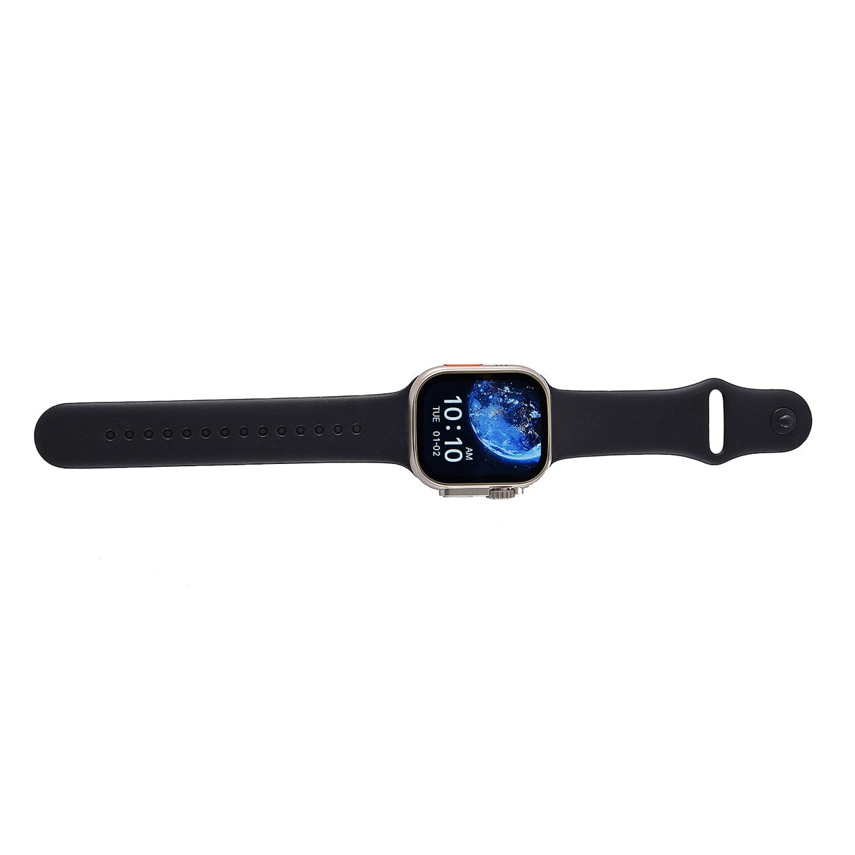 Closeout Deal - i20 Ultra 2 Max 10-in-1 Smartwatch Set with Earphones &amp; 7 Strap, Compatible with Apple iOS and Android - Silver 8311847 7