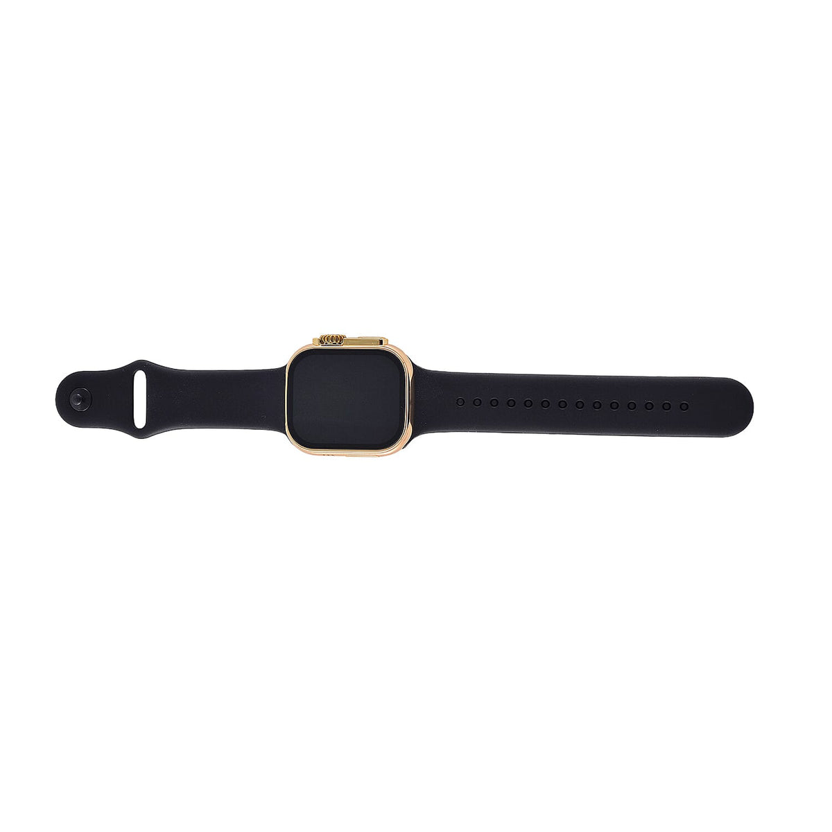 Closeout Deal - i20 Ultra 2 Max 10-in-1 Smartwatch Set with Earphones &amp; 7 Strap, Compatible with Apple iOS and Android - Gold 8311848 8