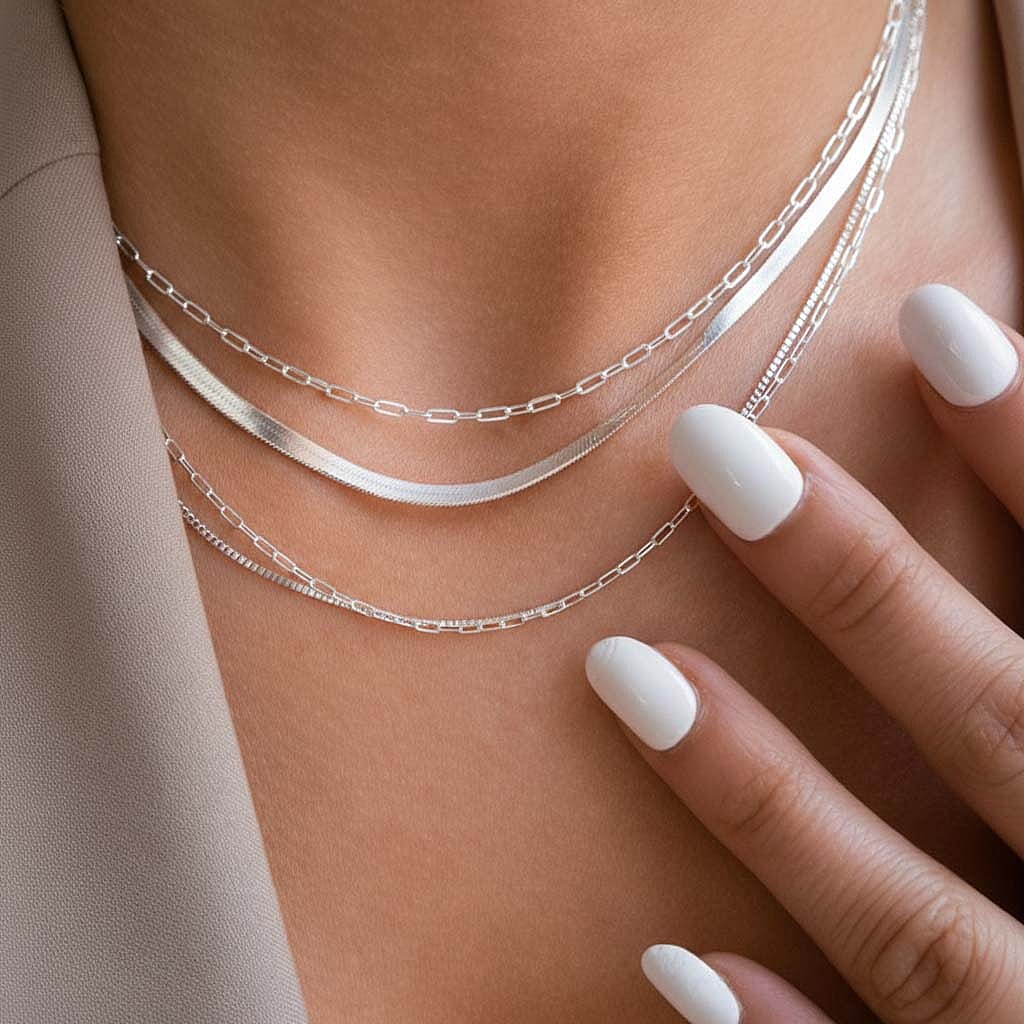 Close Out Deal Sterling Silver 2.3MM Romy Chain with Spring Ring Clasp 16 Inch 8335690 2