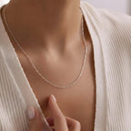 Close Out Deal - Sterling Silver Romy Chain with Spring Ring Clasp