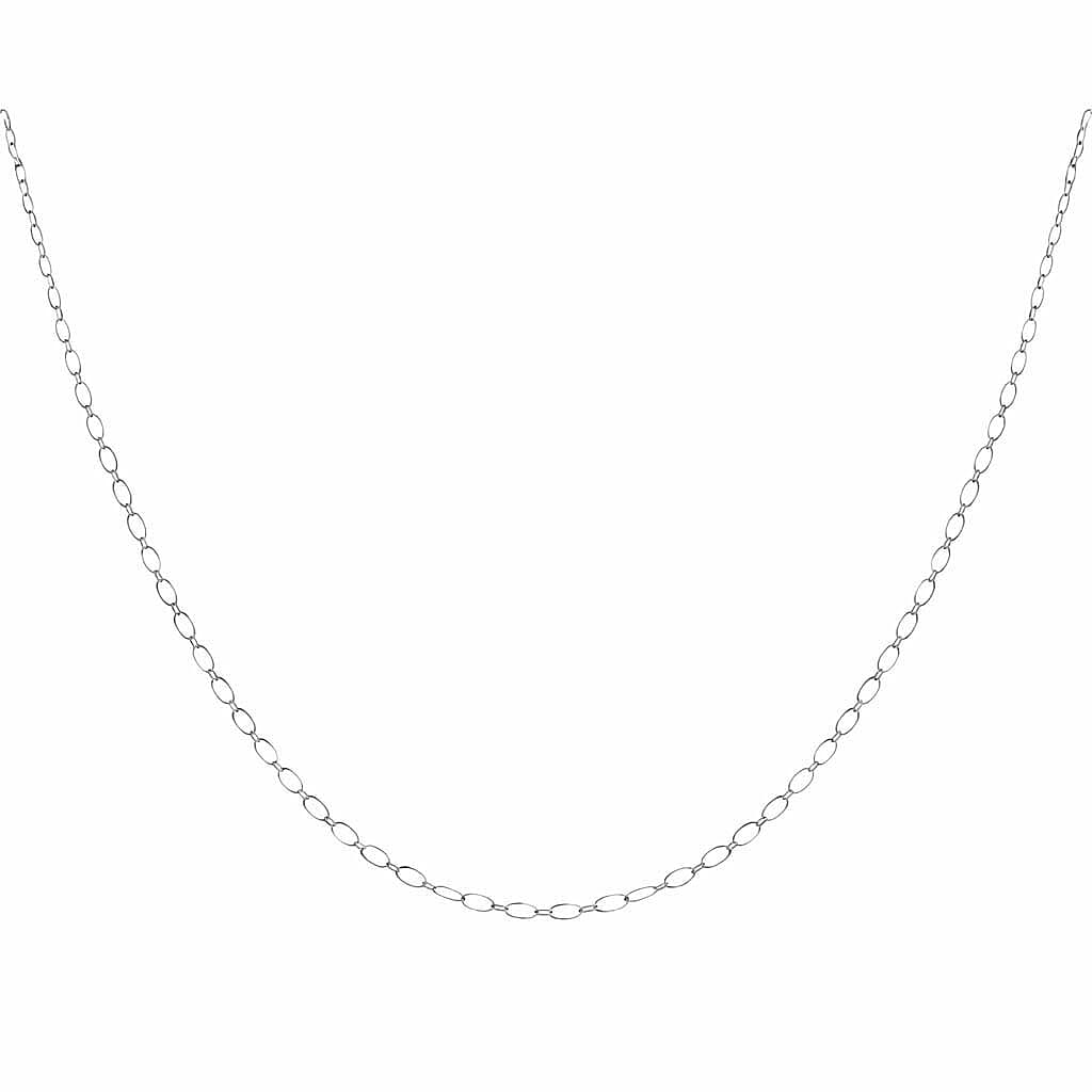 Close Out Deal Sterling Silver 2.35MM Romy Chain with Spring Ring Clasp 24 Inch V32351957 4
