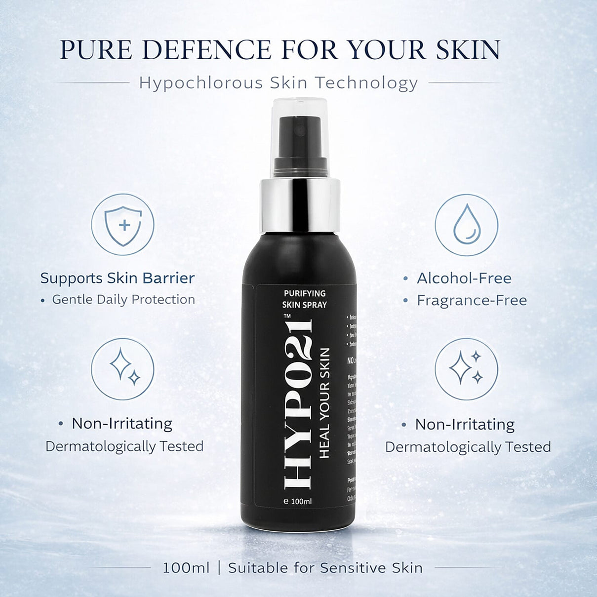 HYPO21 Purifying Skin Spray - 100ml 8341709 1