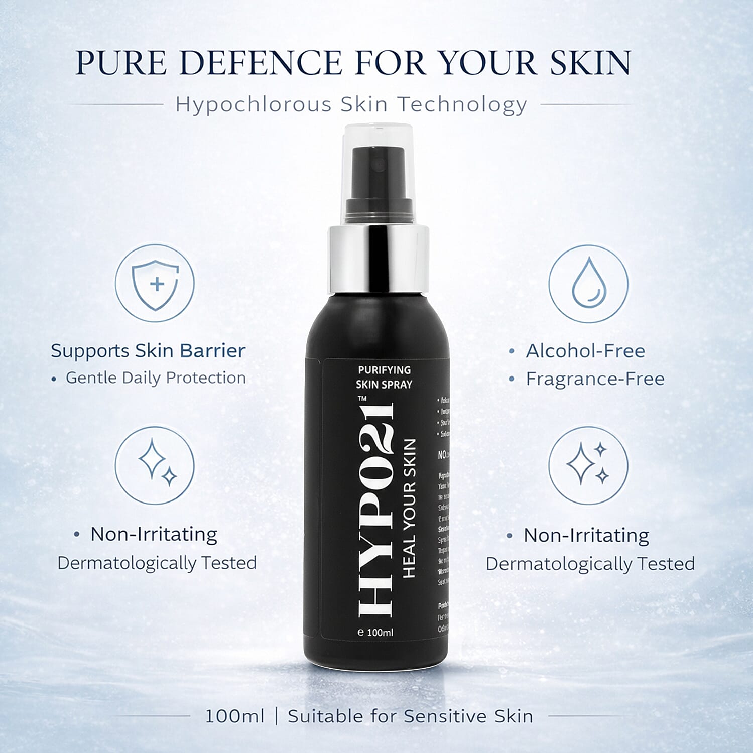 HYPO21 Purifying Skin Spray - 100ml 8341709 1