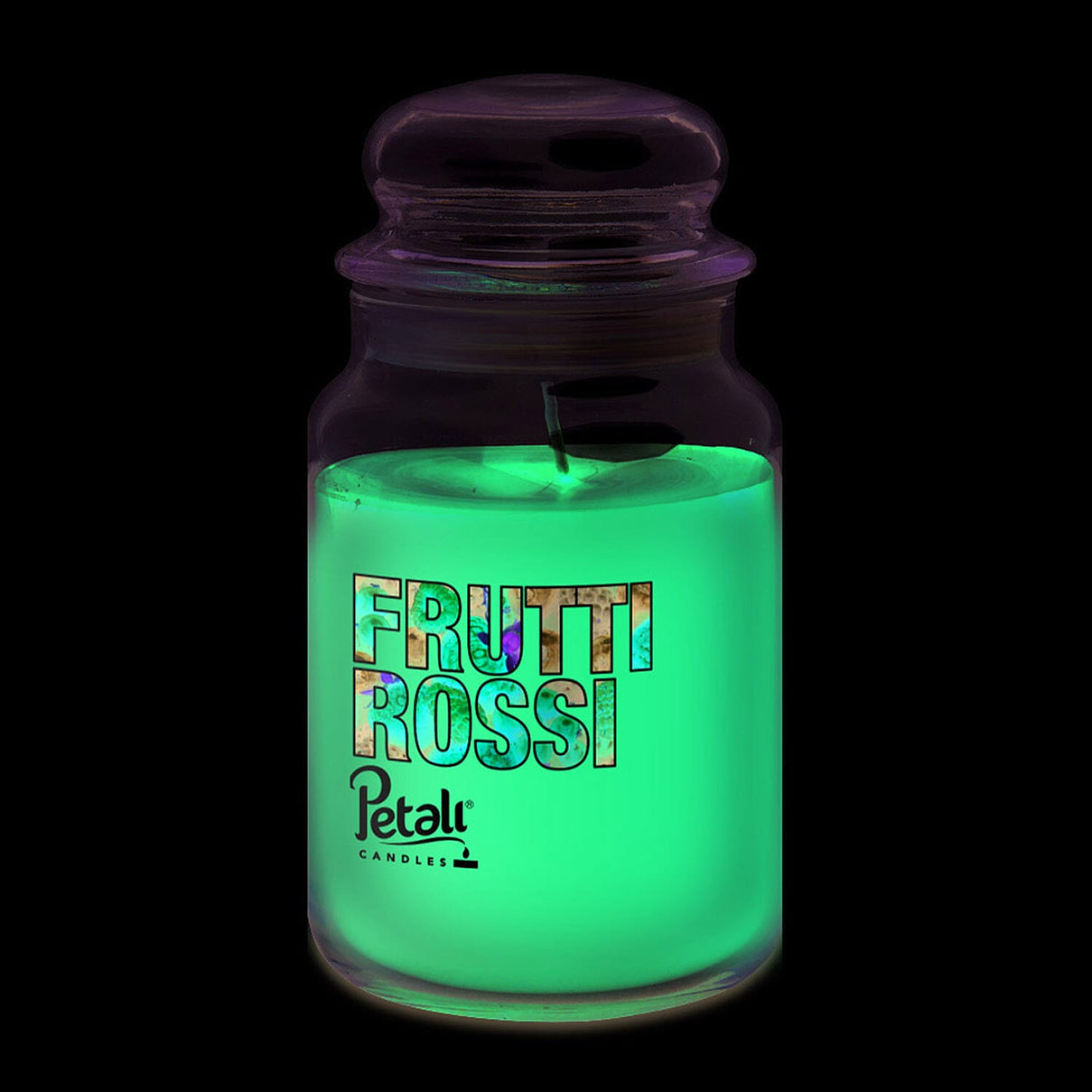Petali Frosted Cherries Large Jar Candles  (Approx 100 Hour Burn Time) - Red 8343649 0