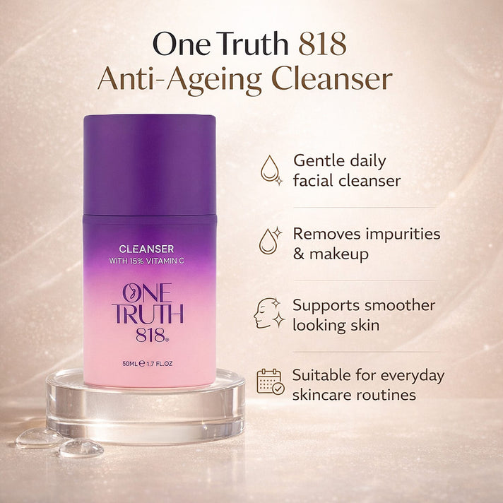 One Truth 818 Anti-Ageing Cleanser (50ml) 8354345 2