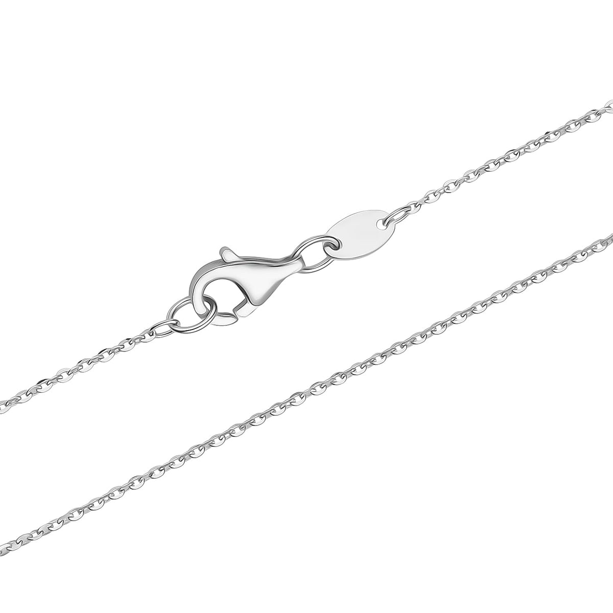 Hatton Garden CloseOut- 950 Platinum Necklace (Size 18) with Lobster Clasp 8356044 5