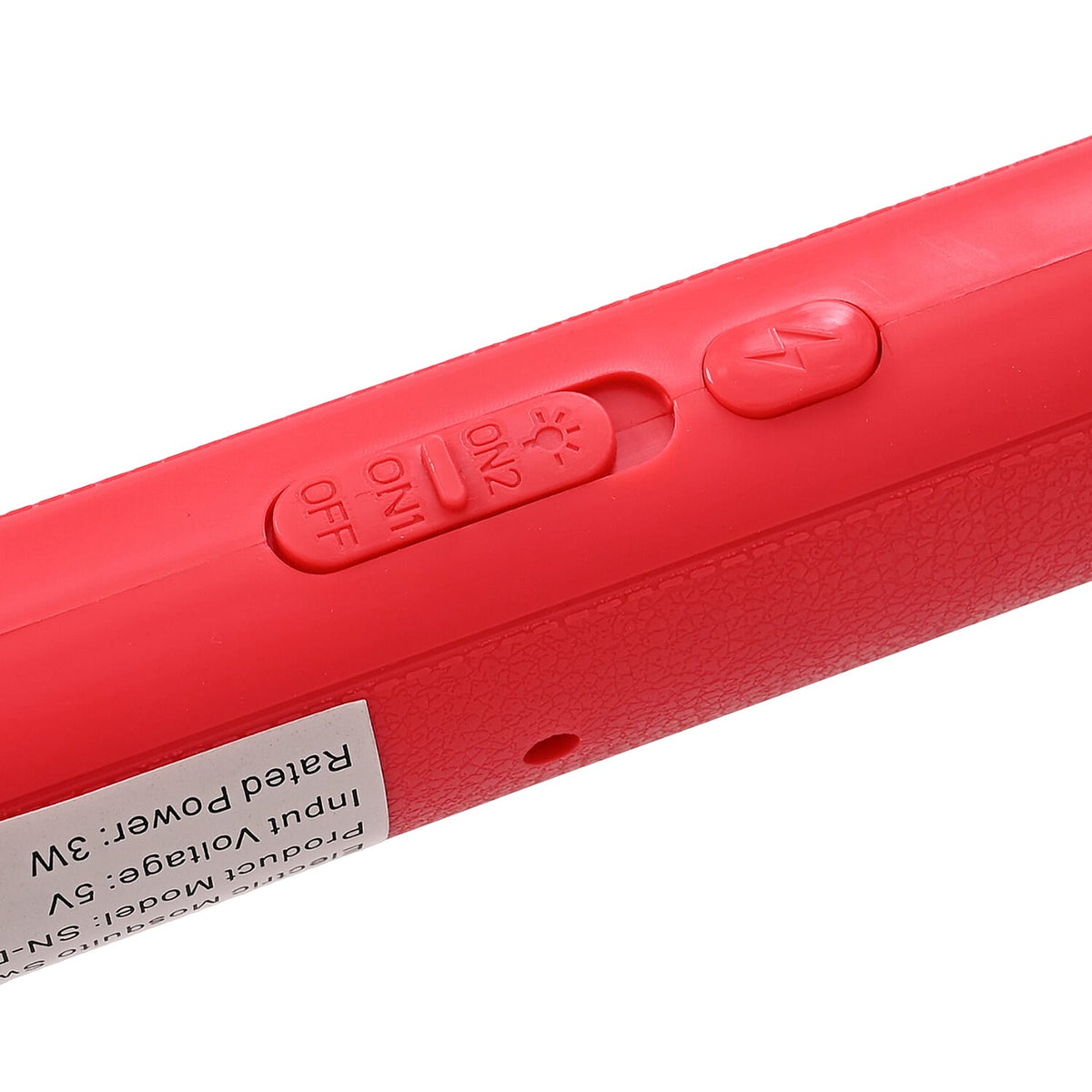 3-in-1 Folding Electric Mosquito Swatter - USB Rechargeable 500mAh, 2-3 Hour Battery (45 X 23 CM) - Red V32517917 6