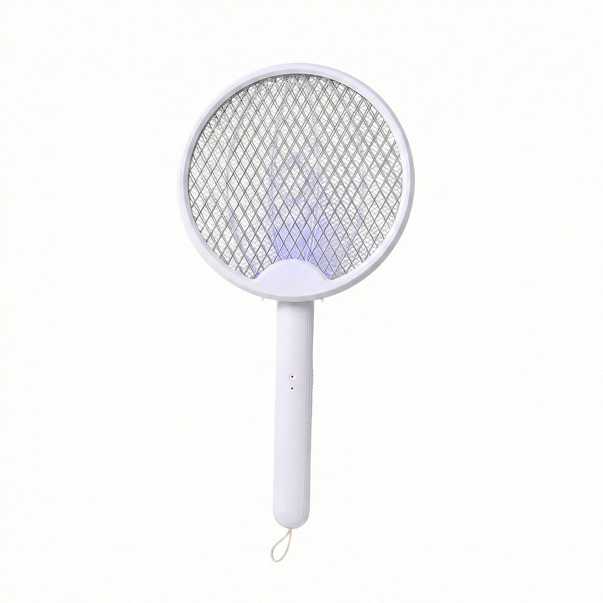 3-in-1 Folding Electric Mosquito Swatter - USB Rechargeable 500mAh, 2-3 Hour Battery (45 X 23 CM) - White V32517540 0