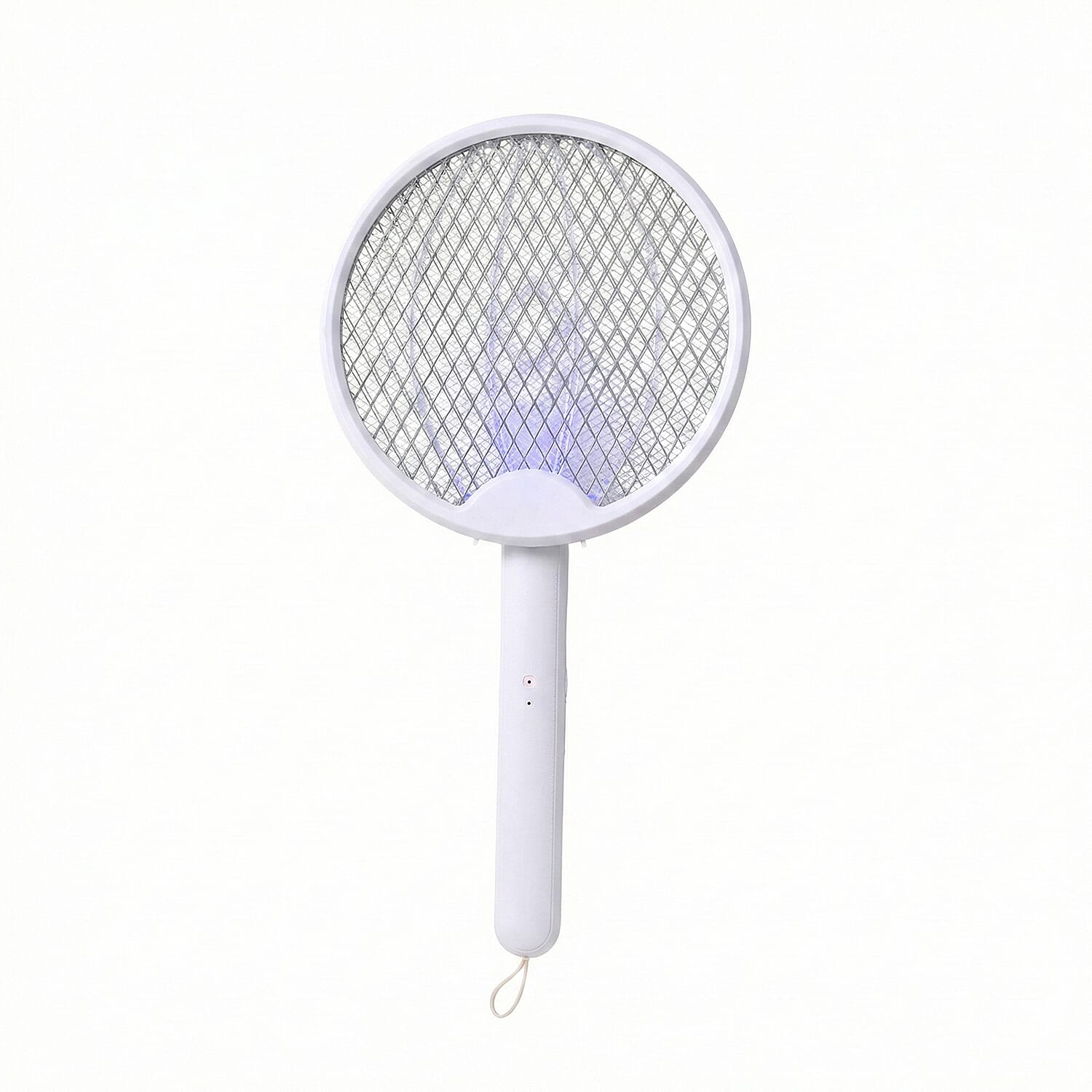 3-in-1 Folding Electric Mosquito Swatter - USB Rechargeable 500mAh, 2-3 Hour Battery (45 X 23 CM) - White V32517540 0