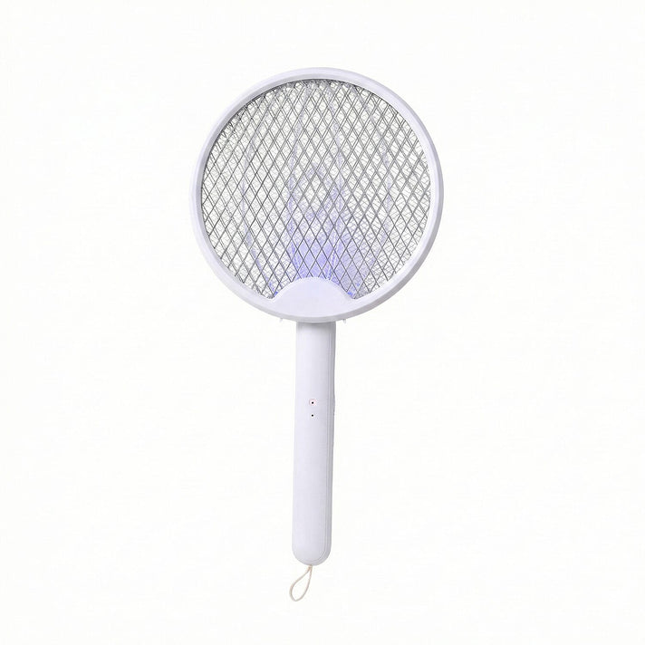 3-in-1 Folding Electric Mosquito Swatter - USB Rechargeable 500mAh, 2-3 Hour Battery (45 X 23 CM) - White V32624533 1