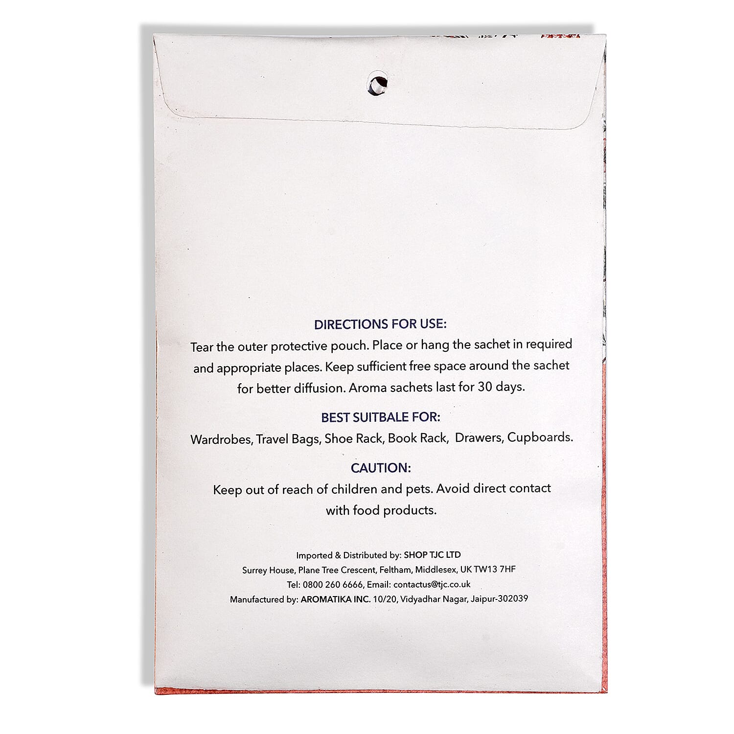 Livmore Set of 10 Fresh Linen Fragrance Sachets (Size 8 x 9Cm) 8373672 6