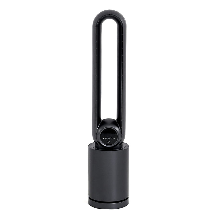 LAST IN STOCK - Bladeless Tower Fan &amp; Air Purifier with HEPA 13 Filter and 12 Wind Speed Settings With Remote Control 28W- Less Than 1p per hour electricity (Size 22x105 cm) 8380121 1