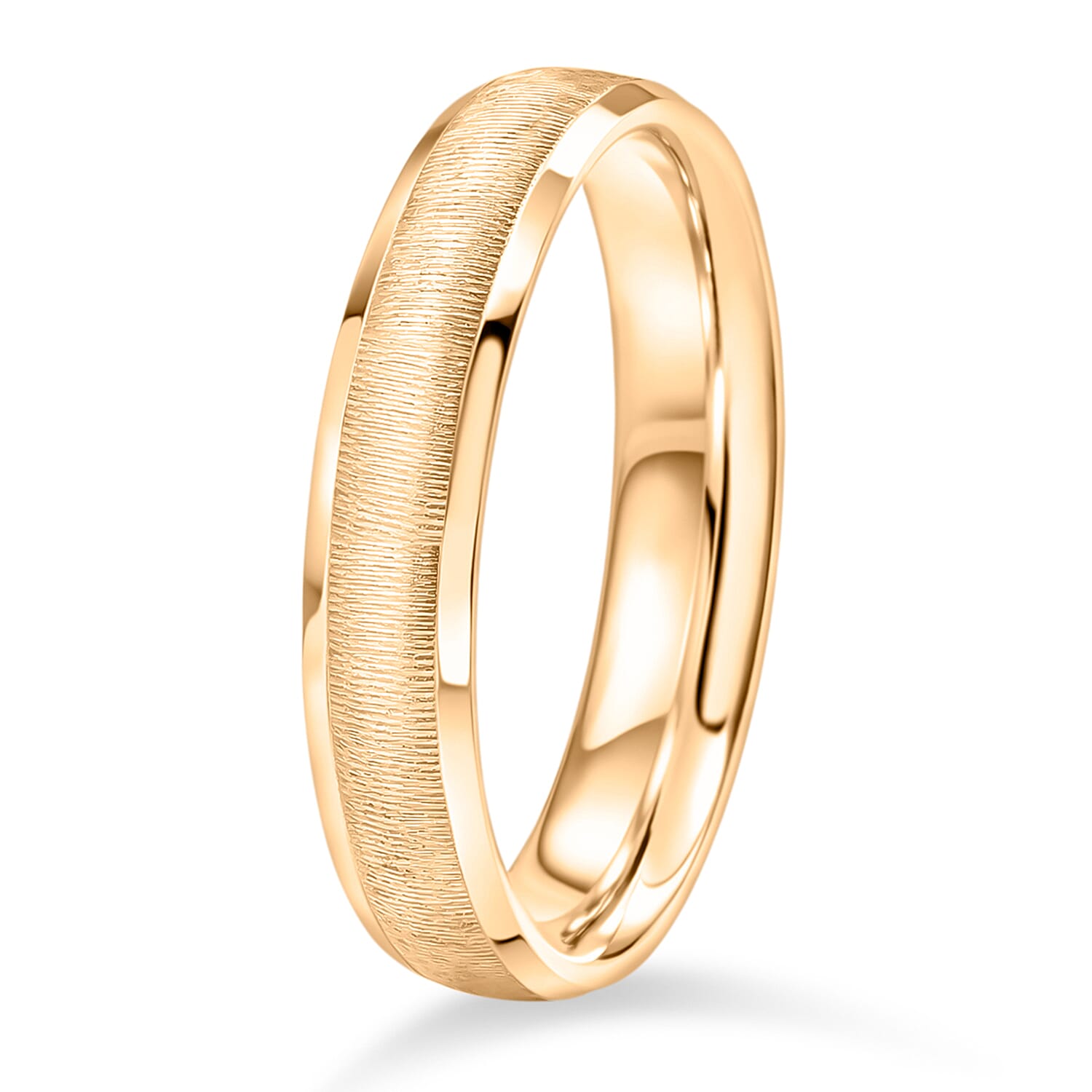 Designer Closeout - 9K Yellow Gold Diamond Cut Band Ring 8412248 0