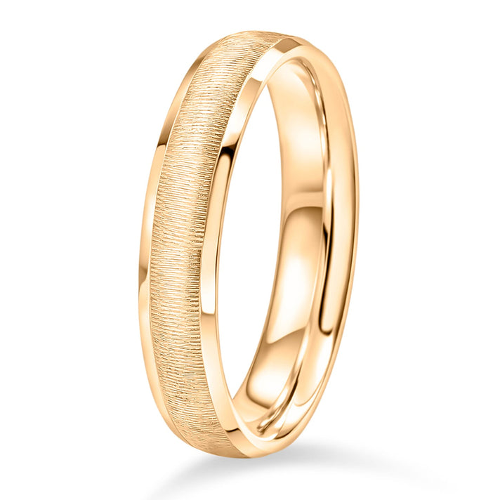 Designer Closeout - 9K Yellow Gold Diamond Cut Band Ring 8412248 1