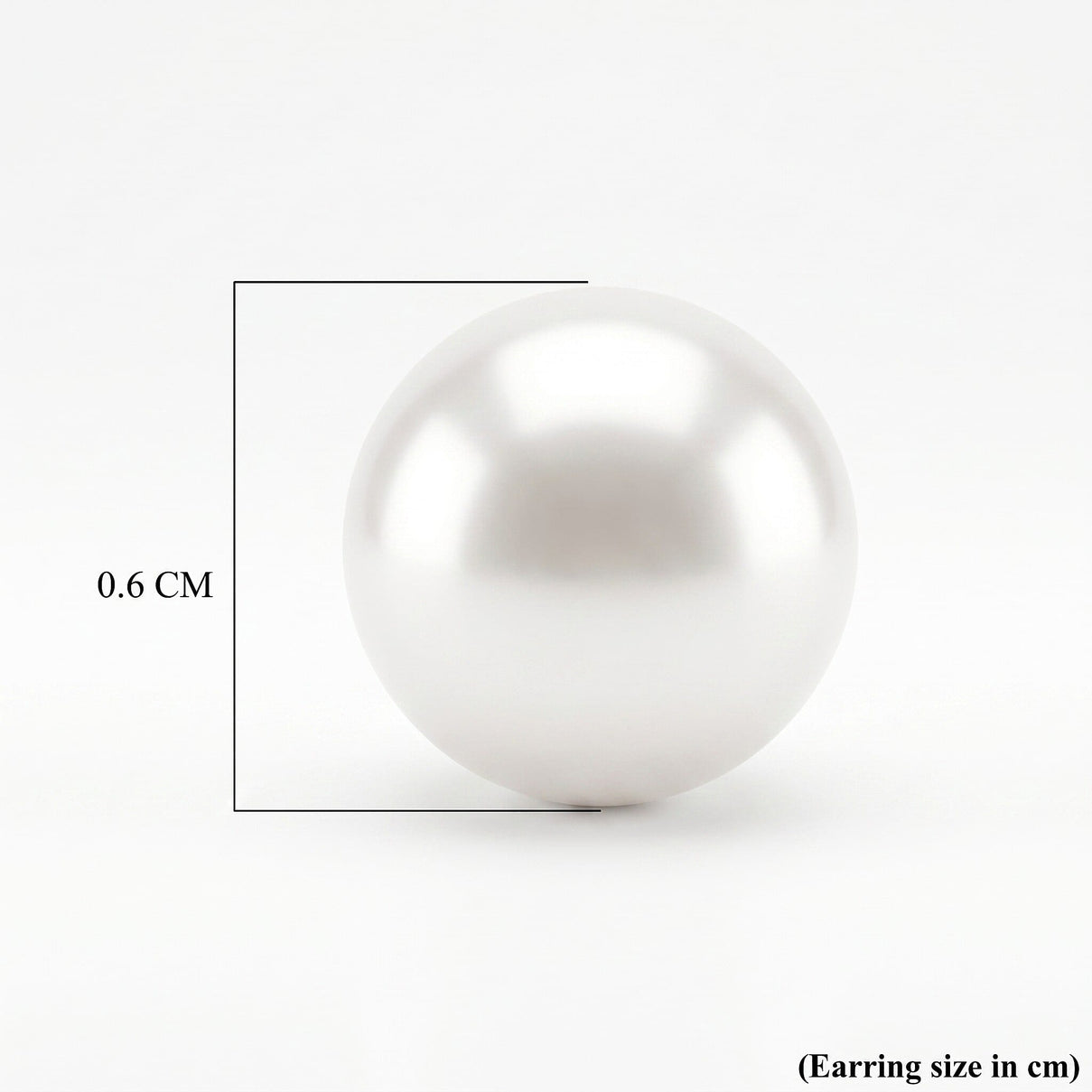 Akoya Pearl Stud Earring with Push Back in Rhodium Overlay Sterling Silver 8431442 7