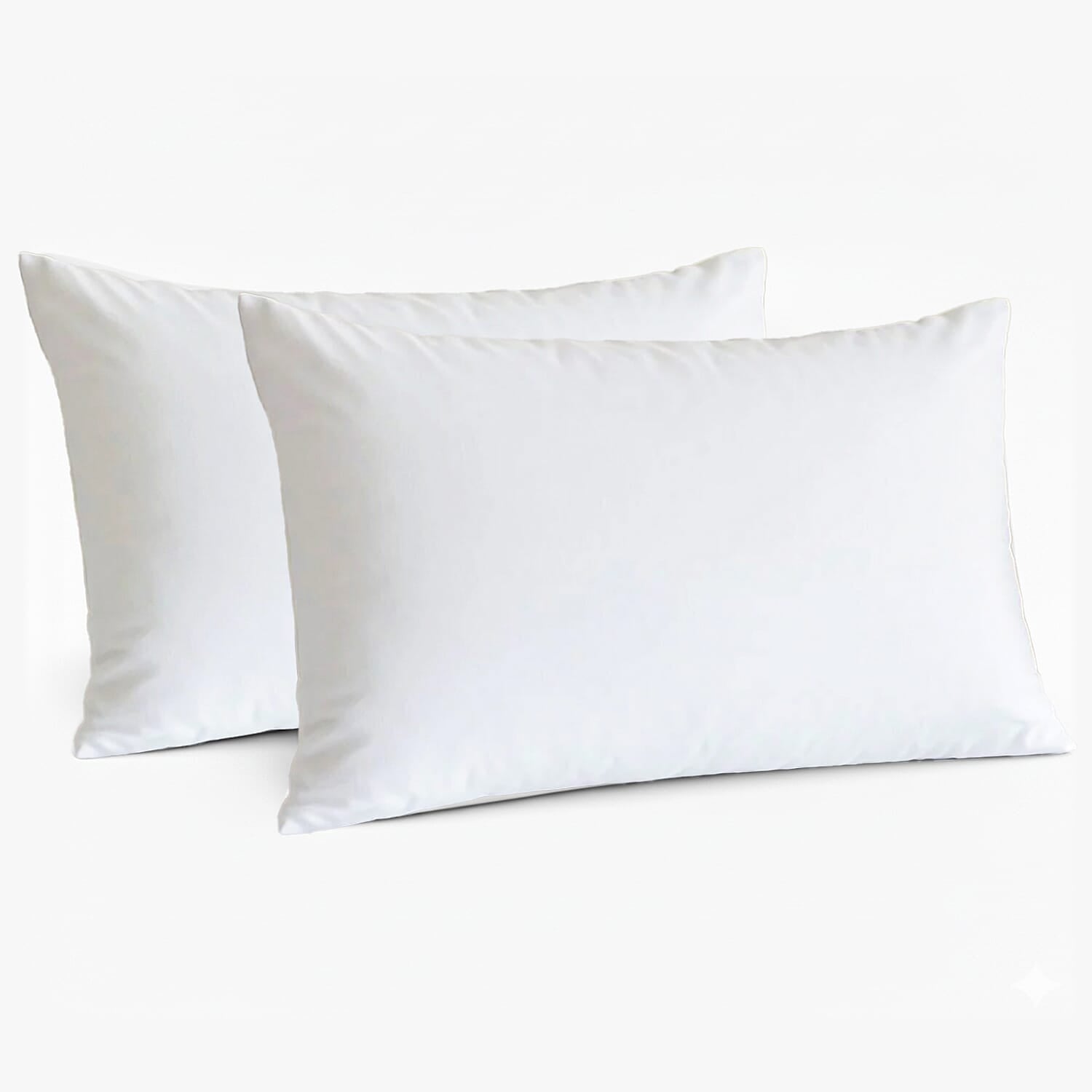 Pair of Luxury Hotel Quality 100% Down Alternative Pillows (Size 75 x 50 cm) - White 8479816 0