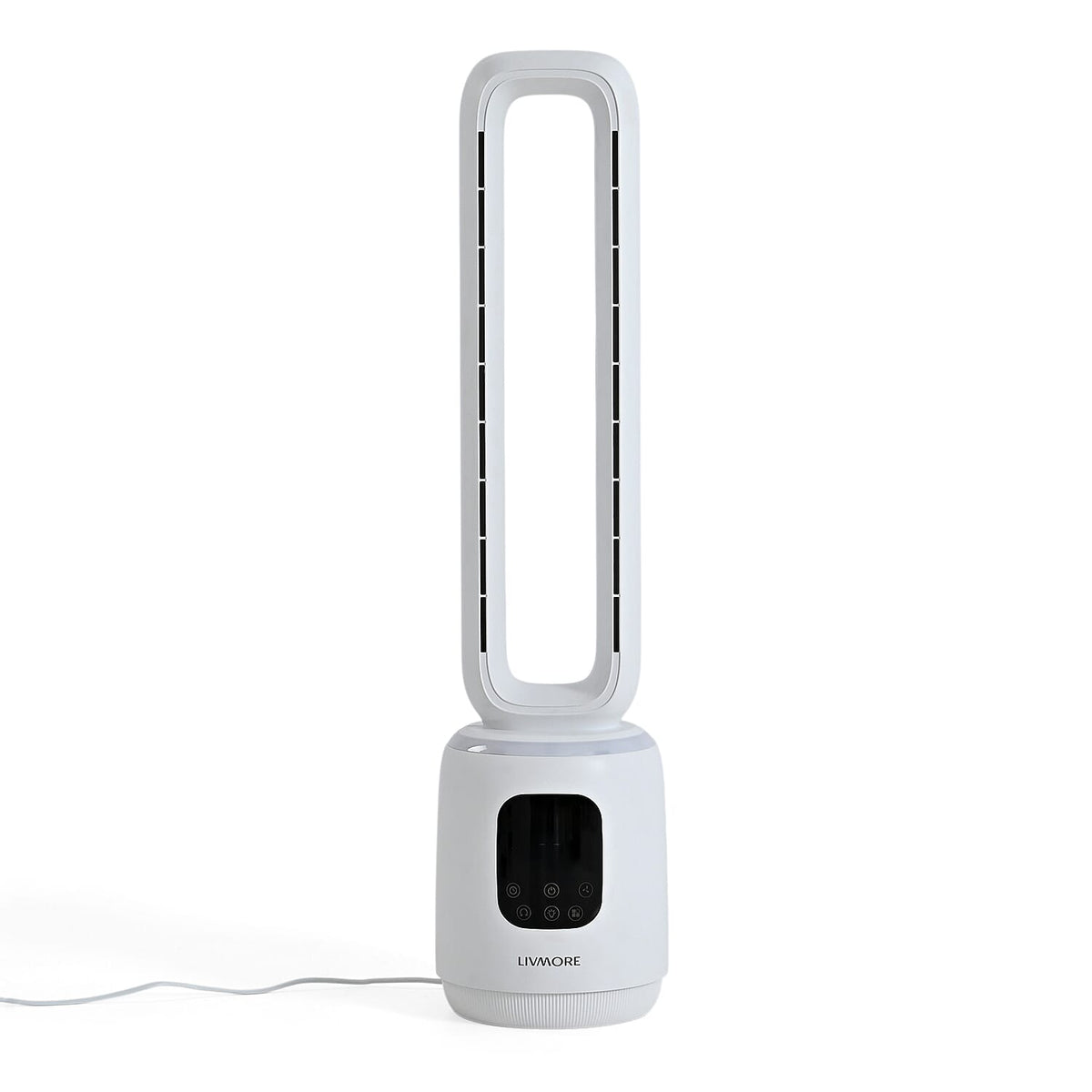 LIVMORE 2-in-1 Bladeless Fan and Air Purifier with LED Light Feature 8482518 0
