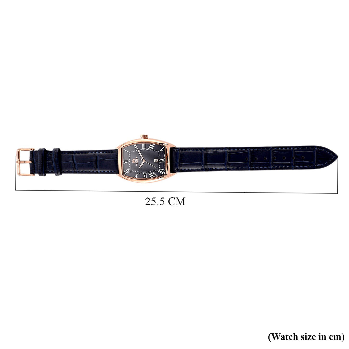 WILLIAM HUNT Limited Edition Japanese Miyota Movement 3ATM Water Resistant Watch With Genuine Leather Strap &amp; Presentation Box - Rose V32673634 7