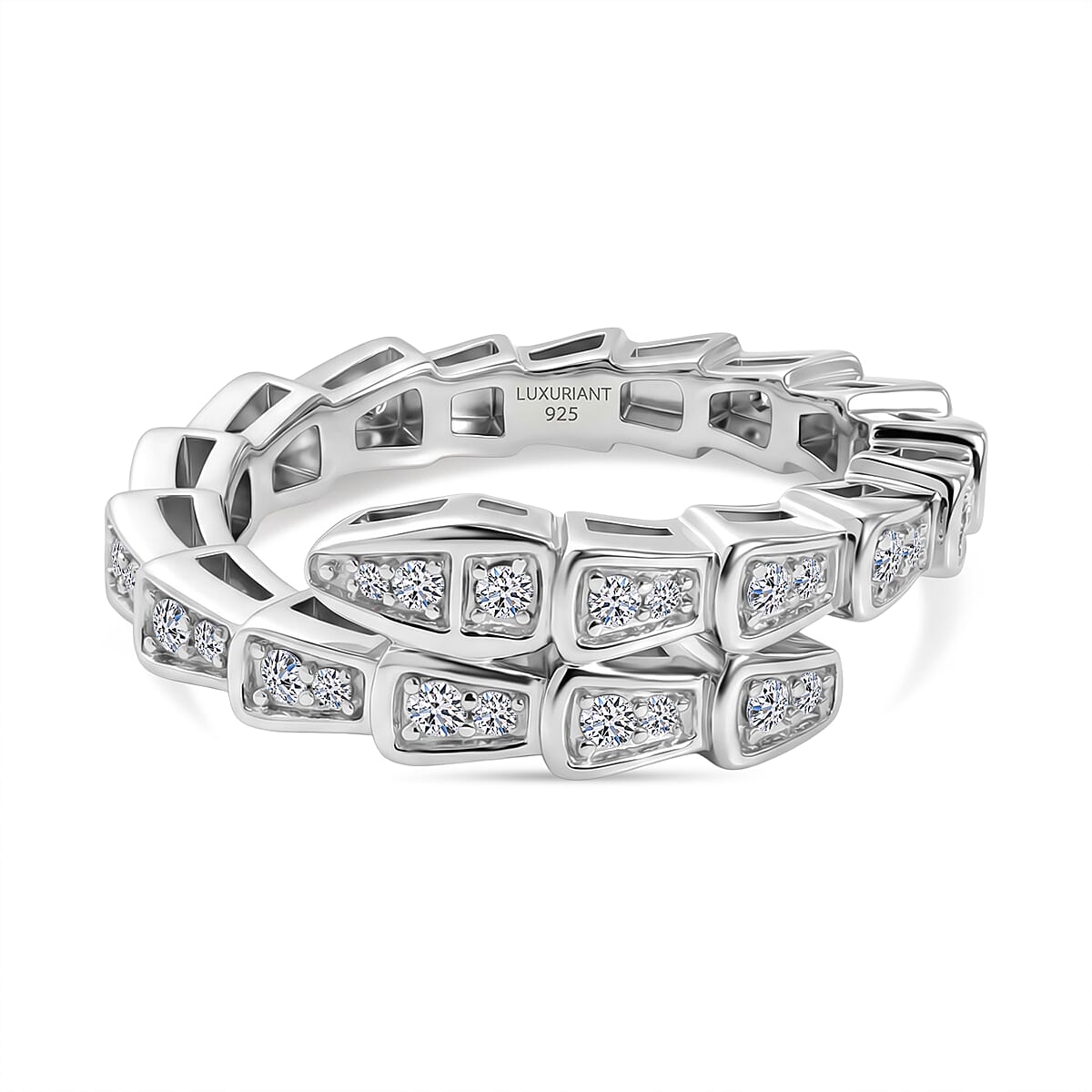 EverTrue 7.8 Ct. White Cubic Zirconia Full Eternity Spinner Band Ring For Men and Women in Yellow Gold Plating V32527548 0