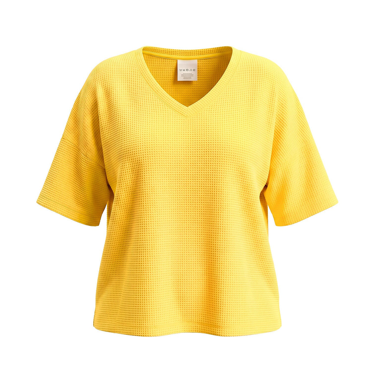 Ladies V-Neck Batwing Light Knitted Top 8504299 0