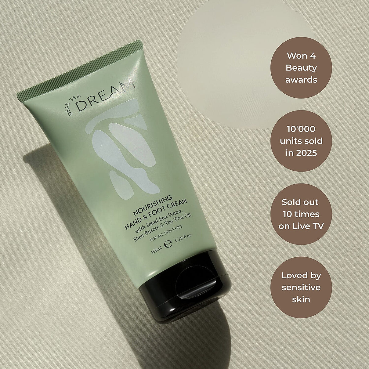 Gala Offer Only- Dead Sea Dream Hand &amp; Foot Cream Duo Bundle (150ml - 50ml) 8509507 4